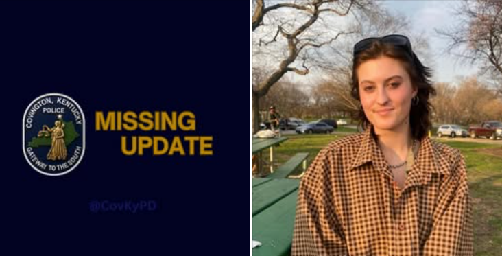 Police: Body of missing Northern Kentucky student found.