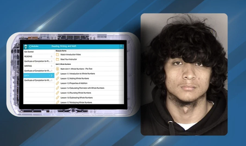 JUST IN: California Inmate Nathaniel Diaz Accused of Sending Sexual Messages to Child on Prison Tablet.