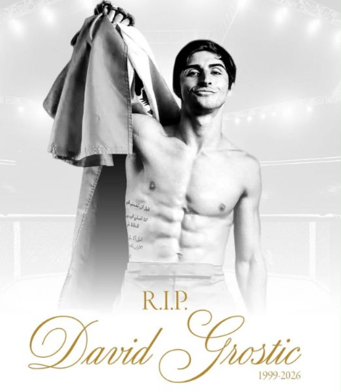 MMA Community Mourns David Grostic, 27, Xtreme Couture Fighter Dies.